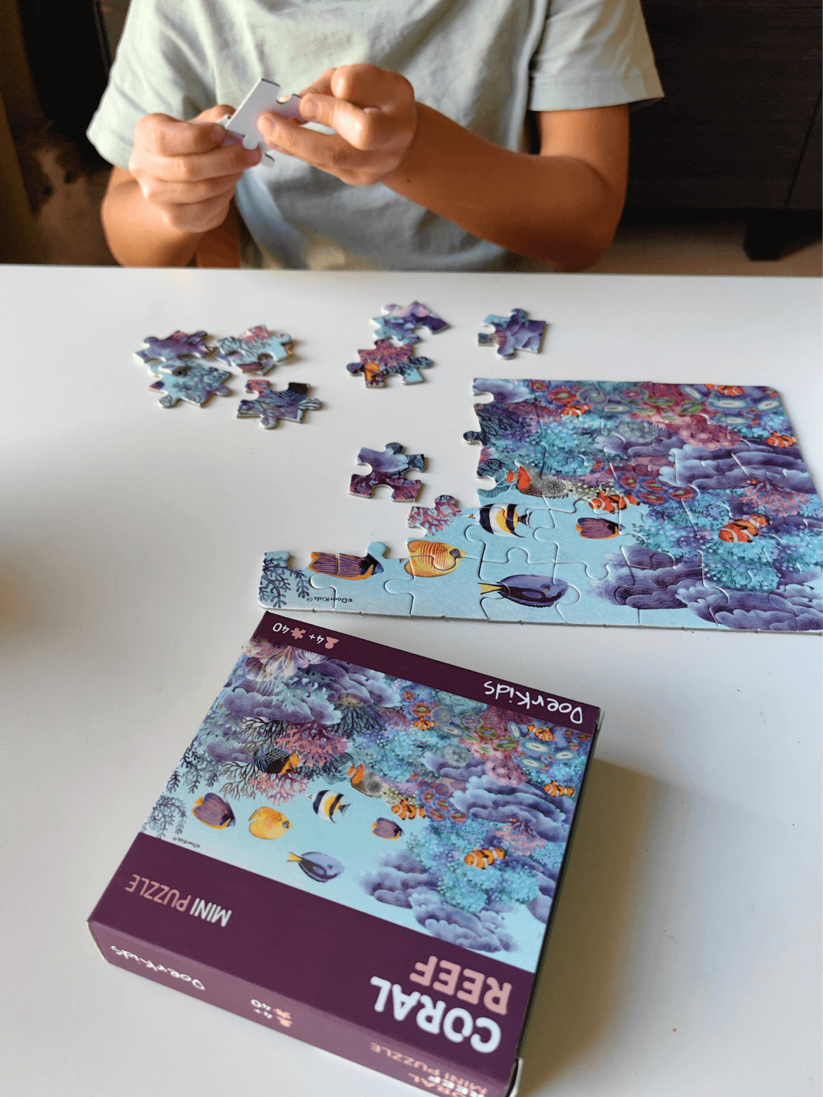 DoerKids%20Okyanus%20Mercan%20Resifi%20Mini%20Puzzle%20|%2040%20Parça%20|%204%20Yaş