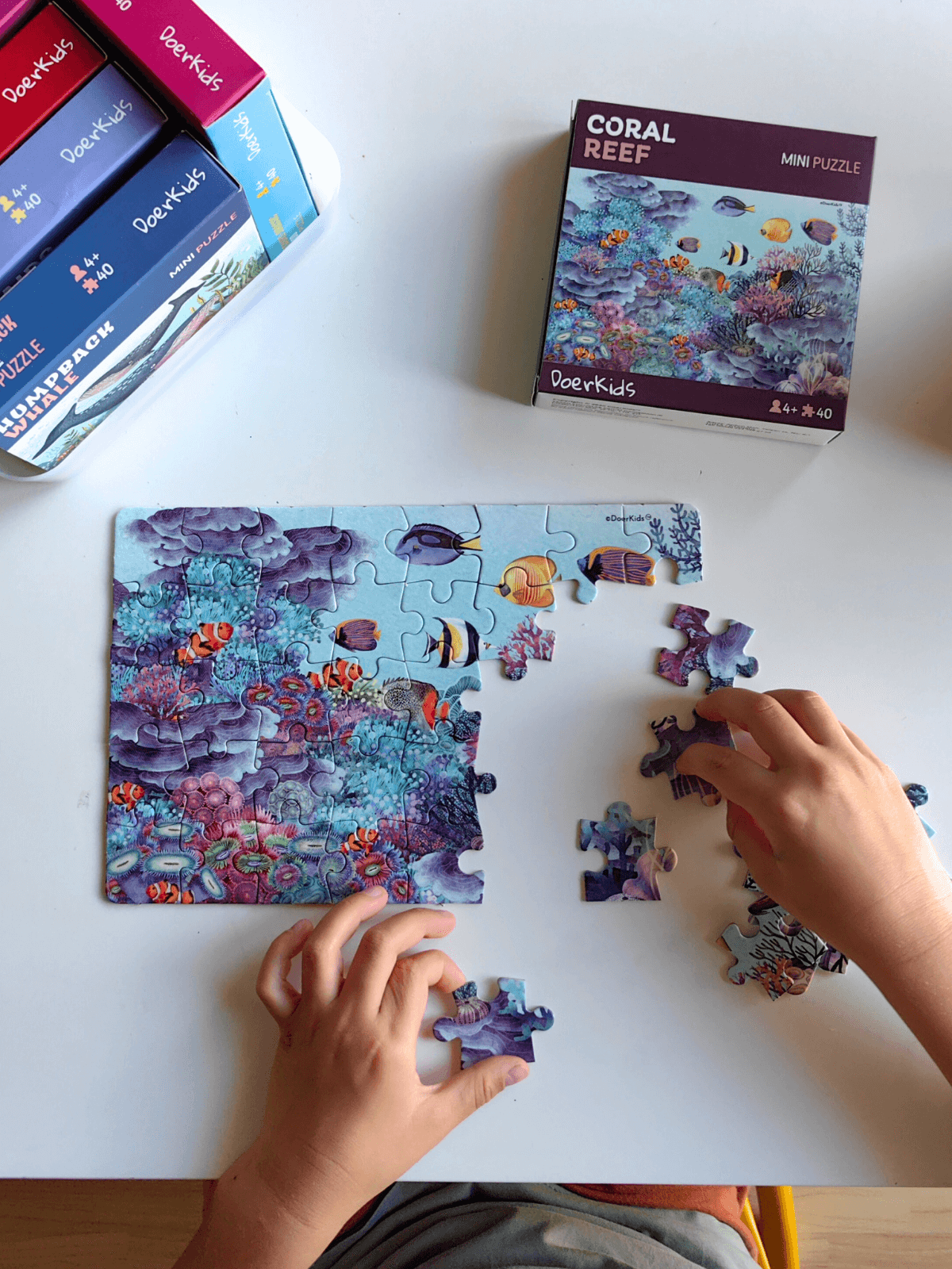 DoerKids%20Okyanus%20Mercan%20Resifi%20Mini%20Puzzle%20|%2040%20Parça%20|%204%20Yaş