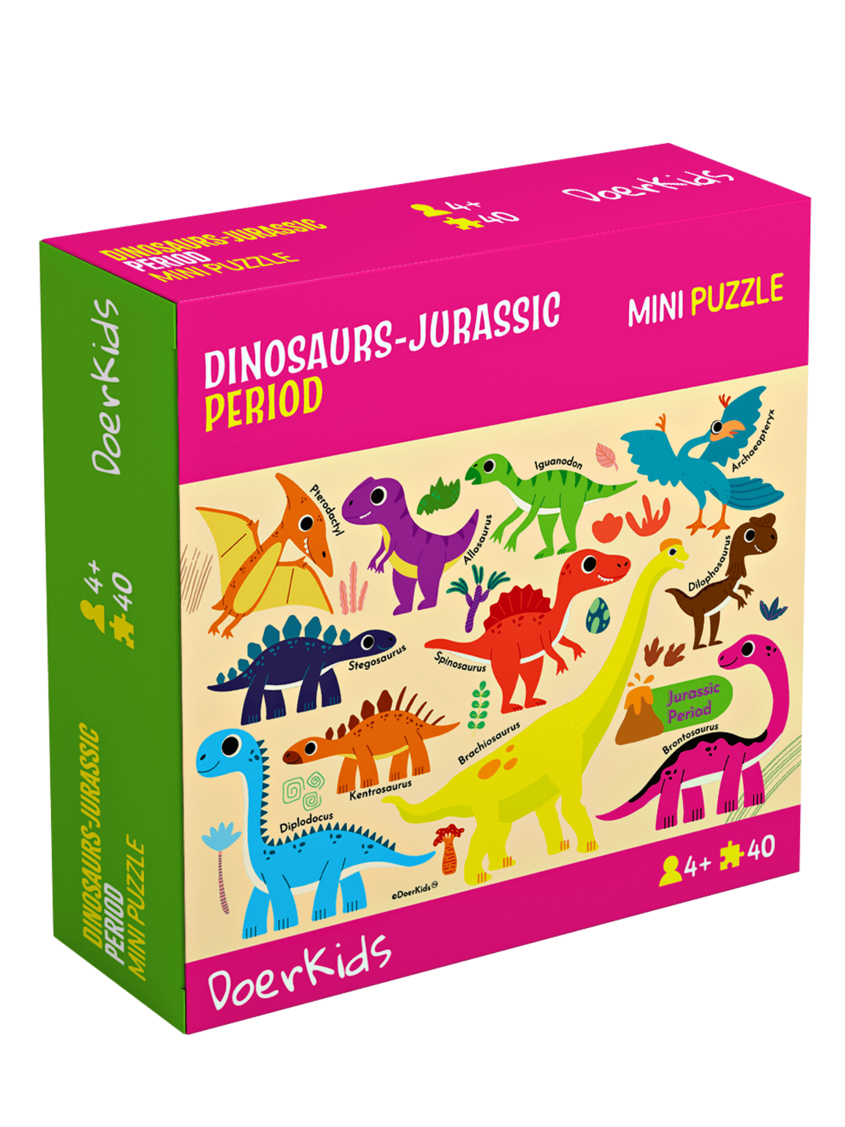 DoerKids%20Dinozorlar-jurassic%20Dönemi%20Mini%20Puzzle%20|%2040%20Parça%204%20Yaş