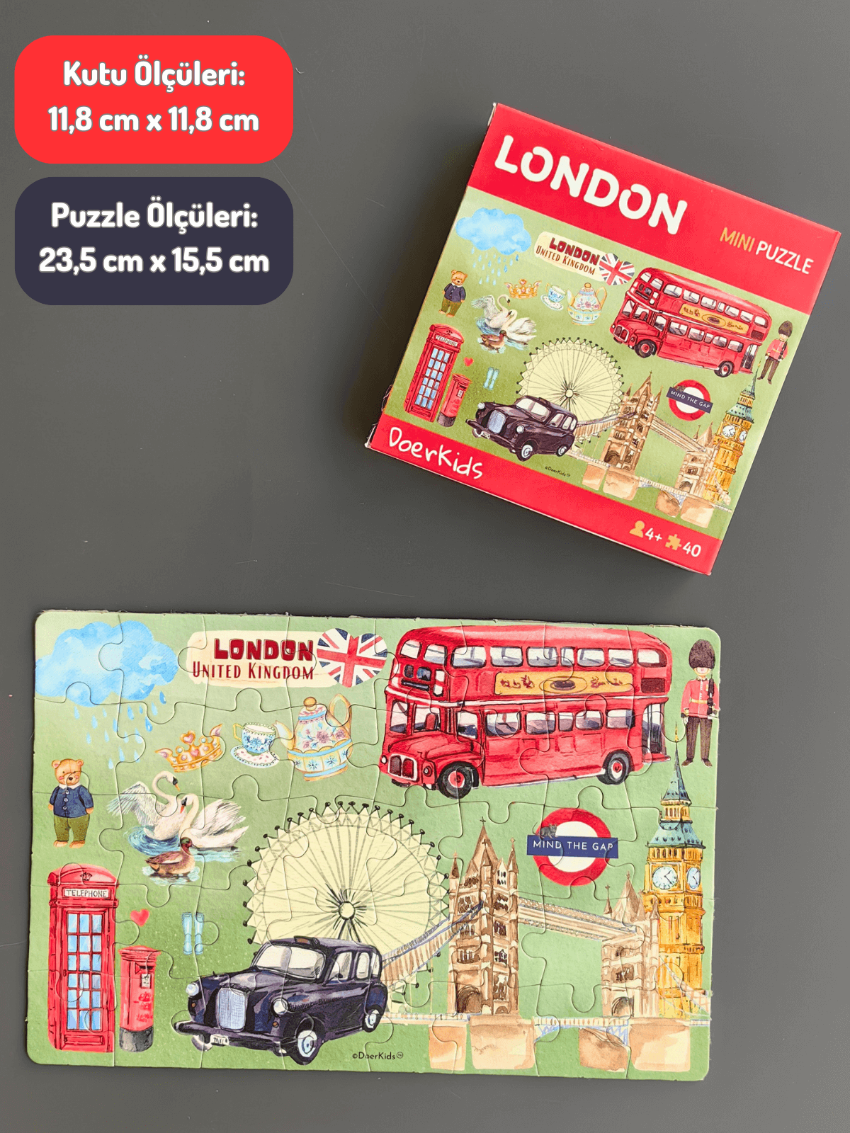 DoerKids%20London%20Mini%20Puzzle%20|%2040%20Parça%20|%204%20Yaş