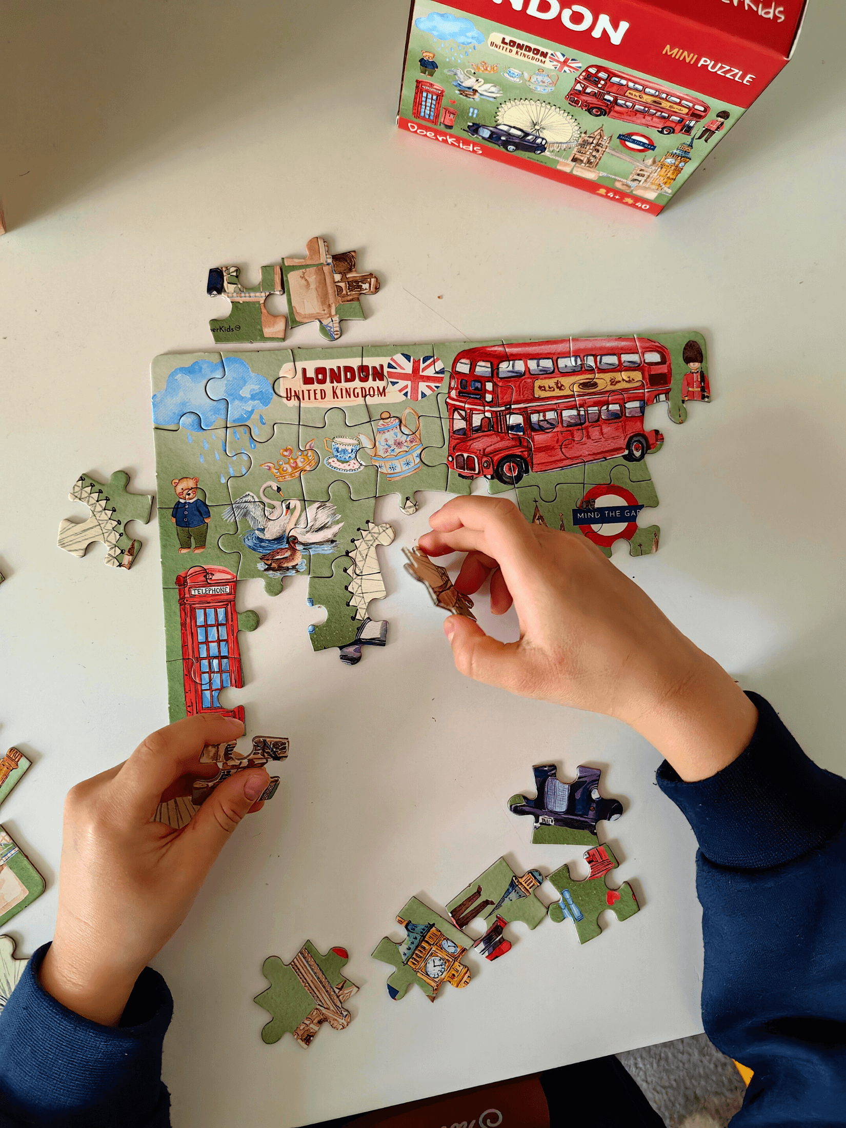 DoerKids%20London%20Mini%20Puzzle%20|%2040%20Parça%20|%204%20Yaş