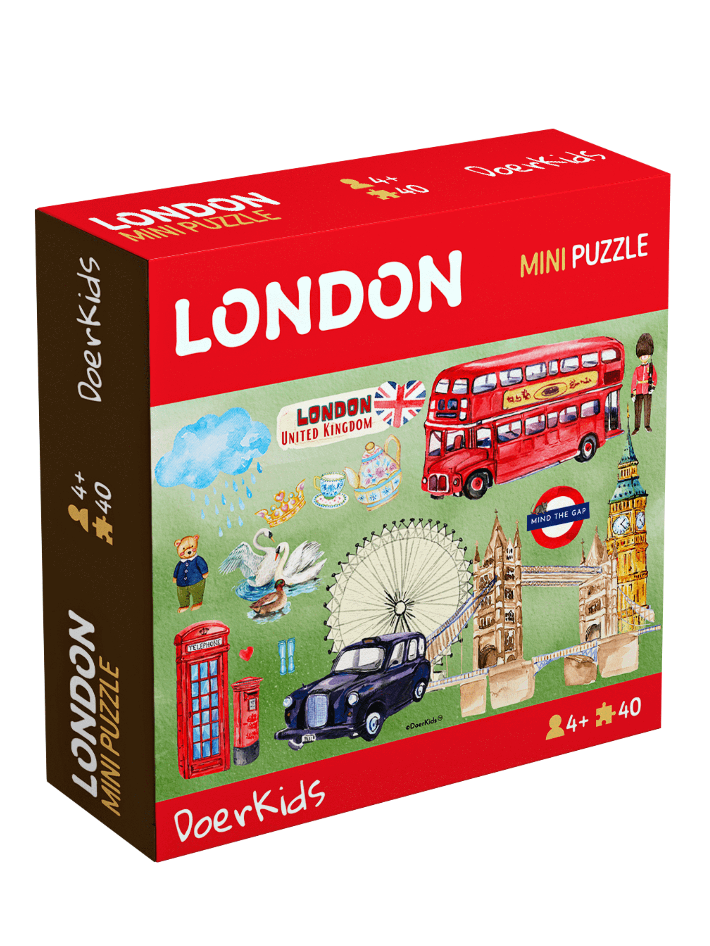 DoerKids%20London%20Mini%20Puzzle%20|%2040%20Parça%20|%204%20Yaş