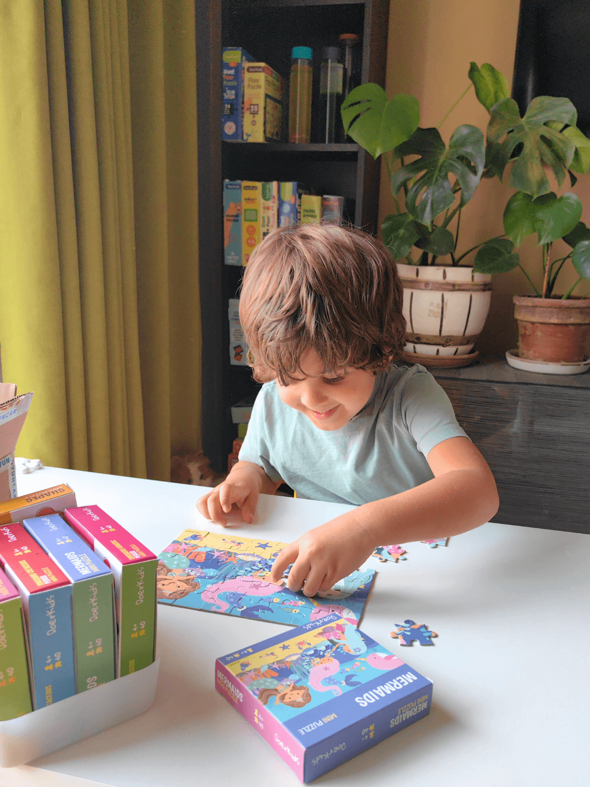 DoerKids%20Deniz%20Kızı%20Mini%20Puzzle%20|%2040%20Parça%204%20Yaş