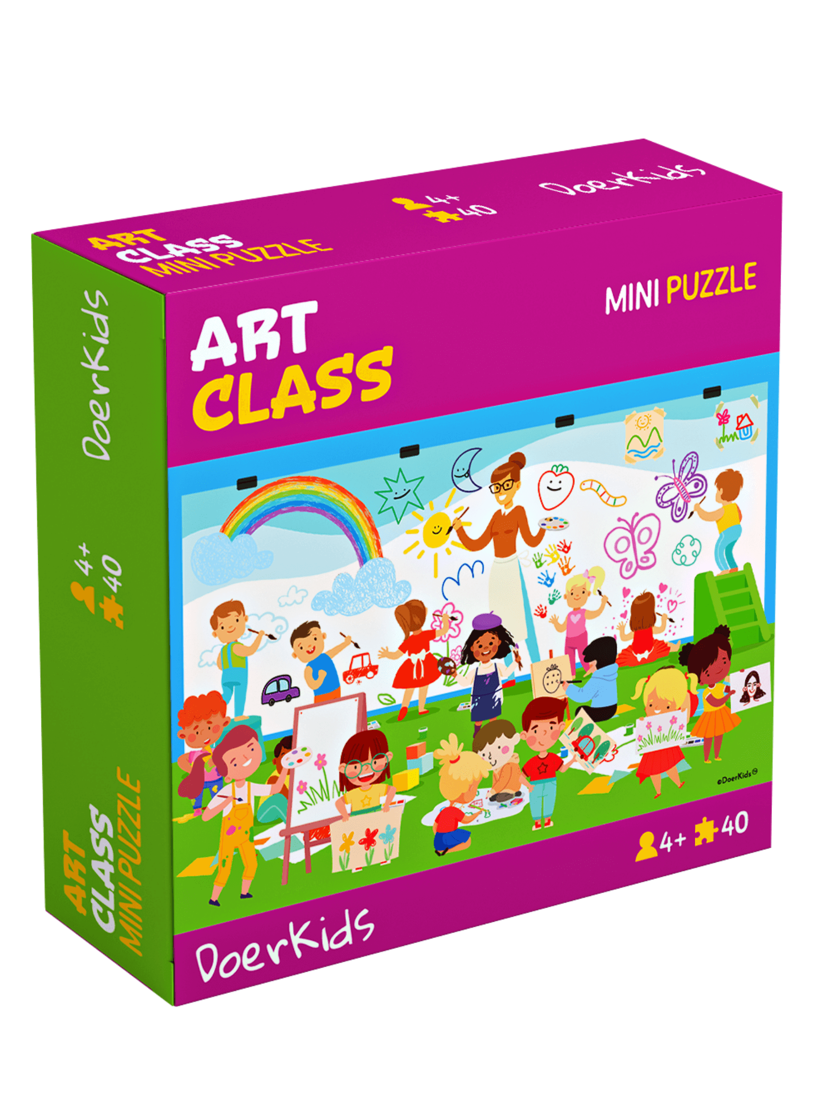 DoerKids%20Sanat%20Sınıfı%20Mini%20Puzzle%20|%2040%20Parça%204%20Yaş